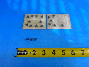 19PCS NEW KENNAMETAL TNGG 221 LT KT150 CARBIDE TURNING INSERTS TNGG221 INDEXABLE - AR4673RDT