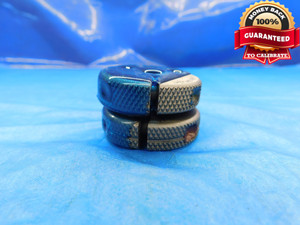 5/16 18 UNC 2A VERMONT THREAD RING GAGES .3125 GO NO GO P.D.'S = .2752 & .2712 - DW14706LVR