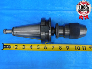 BT45 NIKKEN JACOBS TAPER #6 TOOL HOLDER STUB W/ 1/32-1/2 JACOBS CHUCK JT6 - AR4759AW1