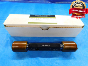 1 1/8 16 UN 3A SET THREAD PLUG GAGE 1.125 GO NO GO P.D.'S = 1.0844 & 1.0806 - DW14748AG2