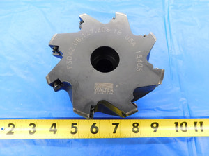 WALTER WAUKESHA 5" O.D. FACE MILL F3042.UB.127.Z08.18 1 1/2 PILOT 8 POCKETS 5.0 - MB5371RDT