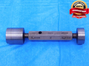 1.230 & 1.232 PIN PLUG GAGE GO NO GO 1.2344 -.0024 1 15/64 31.242 1.2300 1.2320 - MC0006AZ1