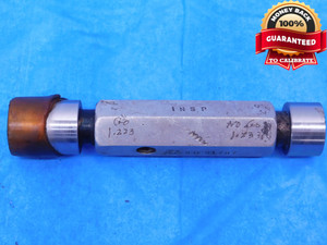 1.223 & 1.233 PIN PLUG GAGE GO NO GO 1.2344 -.0014 1 15/64 31 mm 1.2230 1.2330 - MC0008AZ1
