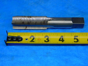 WHITNEY 1" 12 NF GH4 HSS PLUG TAP 4 STRAIGHT FLUTE 1.0 TAPPING TOOL BRIDGEPORT - AR4859AR1
