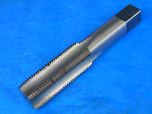 WHITNEY 1" 12 NF GH4 HSS PLUG TAP 4 STRAIGHT FLUTE 1.0 TAPPING TOOL BRIDGEPORT - AR4859AR1