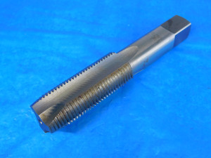 1" 12 NF GH4 HSS SPIRAL POINT PLUG TAP 3 STRAIGHT FLUTE 1.0 TAPPING BRIDGEPORT - AR4861AR1