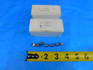 15PCS NEW C2 RCGN3V CARBIDE INSERTS INDEXABLE TOOLING ROUND V-BOTTOM TURNING - AR4981RDT