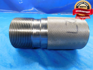 SHOP MADE 1 7/8 12 UN 2B LEFT HAND THREAD PLUG GAGE 1.875 GO ONLY P.D. = 1.8212 - DW14847AG2