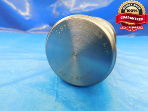 SHOP MADE 1 7/8 12 UN 2B LEFT HAND THREAD PLUG GAGE 1.875 GO ONLY P.D. = 1.8212 - DW14847AG2