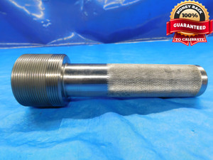 SHOP MADE 1.563 18 3B MODIFIED N08 LOCKNUT THREAD PLUG GAGE 1.5630 CHECK - DW14865AG2