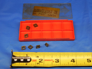 7PCS NEW SANDVIK CCMM 06 02 08-52 S6 CARBIDE TURNING INSERTS CCMM2(1.5)2-52 - MS6066AS1