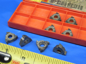 8PCS NEW SANDVIK R166.0G-16MM01-300 S30 CARBIDE THREADING INSERTS INDEXABLE - MS6063AS1