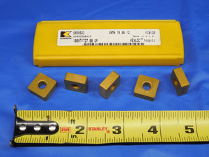 5PCS NEW KENNAMETAL SNMA543 KC9120 TiN CARBIDE TURNING INSERTS SNMA 15 06 12 - MS6068AS1