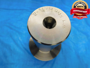 SHOP MADE 2 3/4 14 UNS LEFT HAND THREAD PLUG GAGE 2.75 2.750 2.7500 L.H. CHECK - DW14917AG2