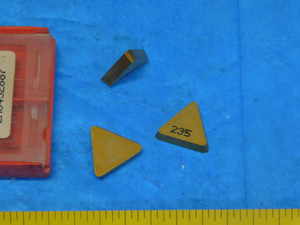 10PCS NEW SANDVIK TPGN 16 03 PP 235 TiN COATED CARBIDE TURNING INSERTS TPC 32P2 - JP0306AS1
