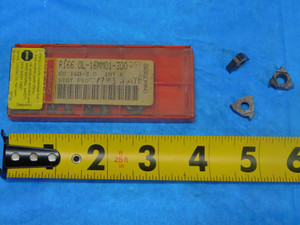 10PCS NEW SANDVIK R166.OL-16MM01-300 S10T P10 CARBIDE THREADING INSERTS 3.0mm - JP0307AS1