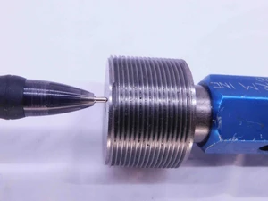 1 1/2 18 UNEF 2B THREAD PLUG GAGE 1.5 1.50 GO NO GO P.D.'S = 1.4639 & 1.4704 - DW14934RD