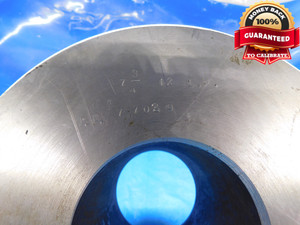 SHOP MADE 7 3/4 12 LEFT HAND THREAD PLUG GAGE 7.75 GO ONLY P.D. = 7.7029 L.H. - DW15018AG2