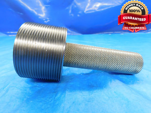 SHOP MADE M58 X 2 6H METRIC LEFT HAND THREAD PLUG GAGE 58 GO ONLY P.D. = 56.701 - DW15012AG2