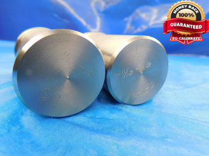 SHOP MADE 1 11/16 16 3B THREAD PLUG GAGE 1.6875 U3B 1 11/16"-16 GO AND NO GO - DW15008AG2