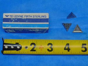 10PCS NEW TELEDYNE TPGR 321 3K H21 CARBIDE TURNING INSERTS - JP0352AS1
