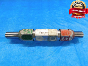 .654 & .656 PIN PLUG GAGE GO NO GO .6563 -.0003 21/32 16.662 mm .6540 .6560 - DW15102AP1