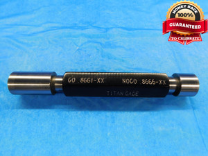 .8661 & .8666 CLASS XX PIN PLUG GAGE GO NO GO .8750 -.0084 UNDERSIZE 7/8 22 mm - DW15090AG2