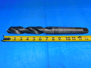 HERCULES 1 17/64 O.D. HSS TWIST DRILL BIT MORSE TAPER #4 SHANK 1.2656 MT4 USA - AR5348AE2
