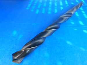 1 25/64 O.D. HSS TWIST DRILL BIT MORSE TAPER #4 SHANK 12" LOC 17.875 OAL 1.3906 - AR5365AE2