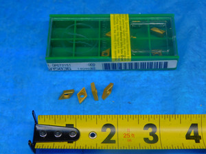 10PCS NEW GREENLEAF DPGT-21.51-X2 GA5036 TiN COATED CARBIDE TURNING INSERTS - JP0454RDT