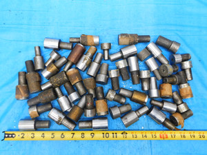 50 PC LOT OF GO & NO-GO MEMBERS SMOOTH PIN PLUG GAGES VARIOUS SIZES AROUND 1" - MB5717AZ1