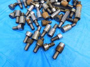 70PC LOT SMOOTH PIN PLUG GAGE MEMBERS VARIOUS SIZES GO NO GO STANDARD INSPECTION - MB5703AZ1