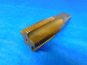 REIFF & NESTOR 1" 11 1/2 NPTF HSG TiN COATED PIPE TAP 5 STRAIGHT FLUTE 1.0 USA - AR5408RDT