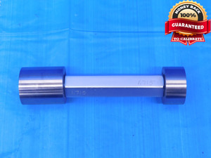 1.710 & 1.715 PIN PLUG GAGE GO NO GO 1.7188 -.0038 1 23/32 43.434 1.7100 1.7150 - MC0374RD