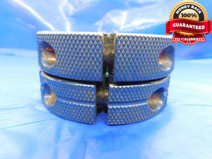 1 9/32 14 NS 3 THREAD RING GAGES 1.28125 GO NO GO P.D.'S = 1.2349 & 1.2309 CHECK - DW15205RD