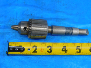 JACOBS 31-02 2S DRILL CHUCK 0 - 3/8 CAP JACOBS TAPER #2 JT2 W/ MT2 ARBOR MORSE - JP0529AP1