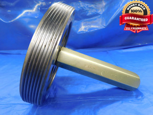 6 1/2 8 UNS 2B LEFT HAND THREAD PLUG GAGE 6.5 6.50 NO GO ONLY P.D. = 6.4293 L.H. - DW15243RD
