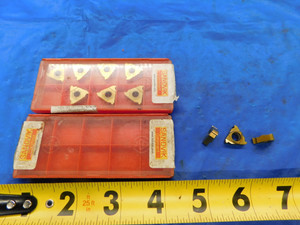 10PCS NEW SANDVIK R166.0L-16SA01F100 1020 TiN CARBIDE ACME THREADING INSERTS - FAX-MB6059