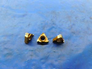 10PCS NEW SANDVIK R166.0L-16SA01F100 1020 TiN CARBIDE ACME THREADING INSERTS - FAX-MB6059