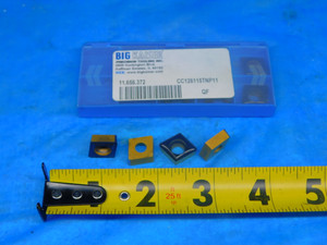 10PCS BIG KAISER 11.656.372 4225 TiN CARBIDE TURNING INSERTS CC126115TNP11 QF - AR5656RDT
