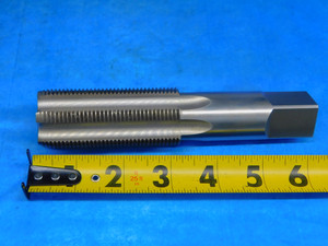 HELI-COIL 1 1/4 12 STI NE G H4 HSS PLUG TAP 6 STRAIGHT FLUTE 1.25 BRIDGEPORT - JP0620RDT