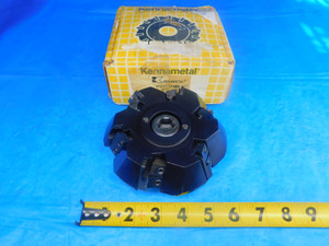 KENNAMETAL 4" O.D. FACE MILL KFWPR4SP430C 1 1/2 PILOT HOLDS 6 INSERTS 4.0 - AR5676RDT