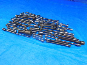 LOT OF EXCHANGEABLE COUNTERBORE PILOTS VARIOUS SIZES BRIDGEPORT MILL TOOLING - AR5709AE2