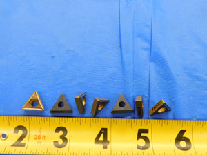 7PCS NEW KENNAMETAL TPMT3252LF KC9240 TiN COATED CARBIDE TURING INSERTS - FAX-MB6156