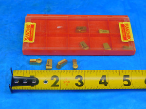 10PCS NEW SANDVIK N151.2-600-50-5P 435 TiN COATED CARBIDE GROOVING INSERTS - AR5735RDT