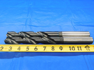 2PCS NACHI 31/32 O.D. HSS TWIST DRILL BIT .96" SHANK 6 1/4 LOC 11 3/8 OAL .9687 - MB6192RDT
