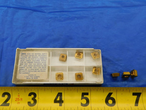 10PCS NEW SECO SPMX0703AP-75 T25M TiN COATED CARBIDE TURNING INSERTS - MB6271RDT