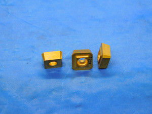 10PCS NEW SECO SPMX0703AP-75 T25M TiN COATED CARBIDE TURNING INSERTS - MB6271RDT