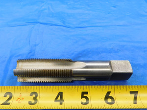 1 1/16 12 GH4 HSS PLUG TAP 4 STRAIGHT FLUTE 1.0625 BRIDGEPORT MILL TAPPING TOOL - MB6324AB2