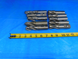 LOT OF 10 REGROUND HSS ENDMILLS SQUARE BALL NOSE VERY SHARP BRIDGEPORT MILL - AR5910AR1